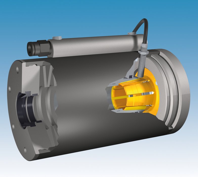 ROBA®-linearstop: un freno de seguridad para frenado dinámico de movimiento lineal